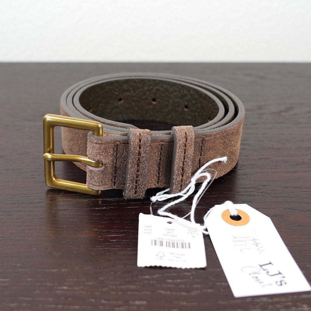 J. Crew Men's Brown Belt, Size 32